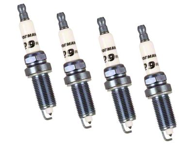 MSD Iridium Tip Spark Plugs; Set of Four (08-09 4.7L Jeep Grand Cherokee WJ)