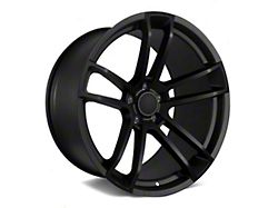 Factory Style Wheels Flow Forged Widebody 2 Style Satin Black Wheel; Rear Only; 20x11 (06-10 RWD Charger)