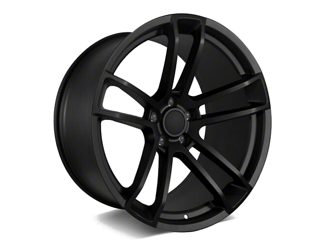 Factory Style Wheels Flow Forged Widebody 2 Style Satin Black Wheel; 20x11 (18-23 Challenger Widebody)