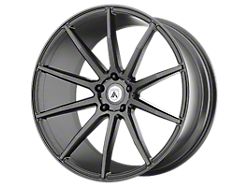 Asanti Aries Matte Graphite Wheel; 22x9 (11-23 RWD Charger, Excluding Widebody)