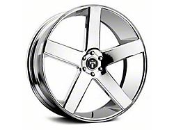 DUB Baller Chrome Wheel; 22x9.5 (08-23 RWD Challenger, Excluding Widebody)