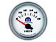 Auto Meter Voltmeter Gauge with MOPAR Logo; Electrical (Universal; Some Adaptation May Be Required)