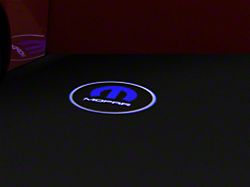 Oracle LED Door Projectors; MOPAR Logo (06-22 Charger)