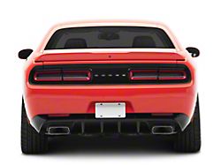 SRT Track Package Rear Diffuser; Gloss Black (15-23 Challenger)