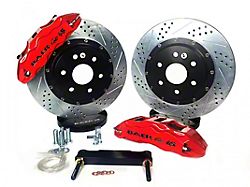 Baer Extreme+ Front Big Brake Kit with 15-Inch Rotors; Red Calipers (12-23 Challenger, Excluding SRT8)