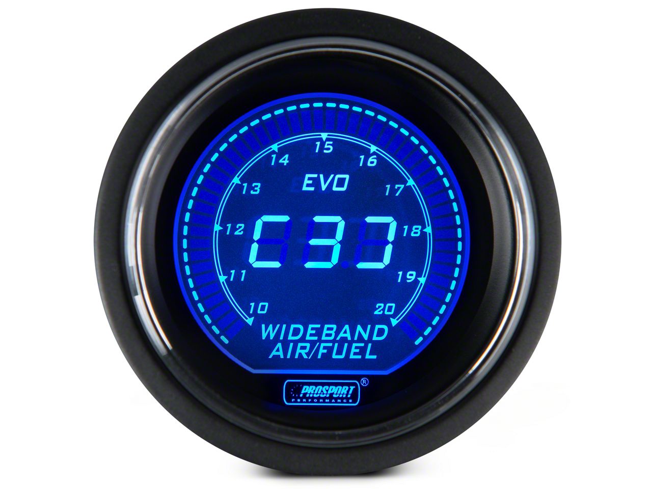2 1/16 NEW Fuel Pressure Gauge-electrical Digital Green/white/red/blue Premium EVO Series 52mm 