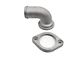 Aluminum 90 Degree Water Neck Thermostat Housing; Natural (05-24 V8 HEMI Jeep Grand Cherokee WK & WK2, Excluding Trackhawk)