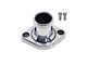 Aluminum Straight Water Neck Thermostat Housing; Polished (05-24 V8 HEMI Jeep Grand Cherokee WK & WK2, Excluding Trackhawk)