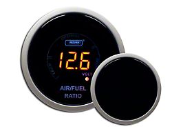 Prosport 52mm Digital Air/Fuel and Voltage Gauge; Electrical; Amber (Universal; Some Adaptation May Be Required)