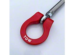 Premium Stealth Tow Hook with Front D-Ring; Front (15-23 Challenger)