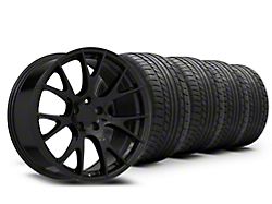 20x9 Hellcat Style Wheel and Mickey Thompson Street Comp Summer Tire Package (08-23 RWD Challenger)