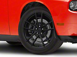 MRR M392 Black Wheel; 20x9.5; 12mm Offset (08-23 RWD Challenger)
