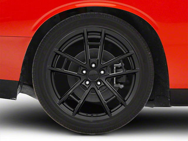MRR M392 Black Wheel; Rear Only; 20x11 (08-22 All, Excluding AWD)