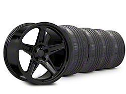 20x9.5 SRT Demon Style Wheel and Atturo AZ850 All-Season Tire Package (08-23 RWD Challenger, Excluding Widebody)
