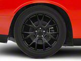 Hellcat Style Satin Black Wheel; Rear Only; 20x10 (08-22 All, Excluding AWD)