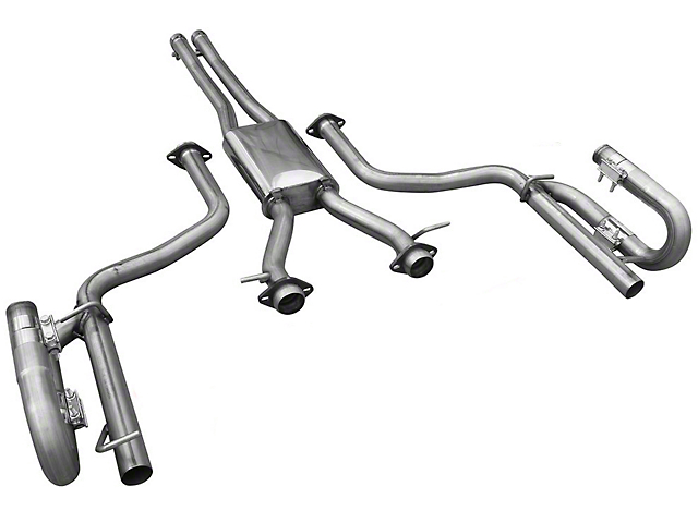 Solo Performance Challenger MACH XV Cat-Back Exhaust without Tips