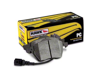 Hawk Performance Ceramic Brake Pads; Front Pair (06-10 Jeep Grand Cherokee WK SRT8)