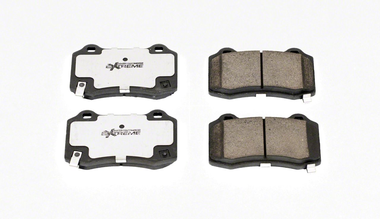PowerStop Challenger Z26 Extreme Street CarbonCeramic Brake Pads; Rear