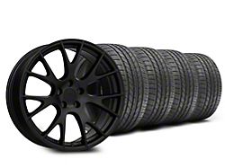 20x11 Hellcat Style Wheel and Atturo AZ850 Summer Tire Package (18-23 Challenger Widebody)
