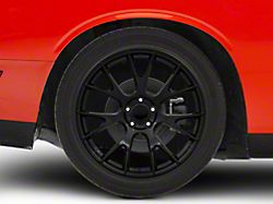 Hellcat Style Gloss Black Wheel; Rear Only; 20x10.5 (08-22 RWD Challenger)