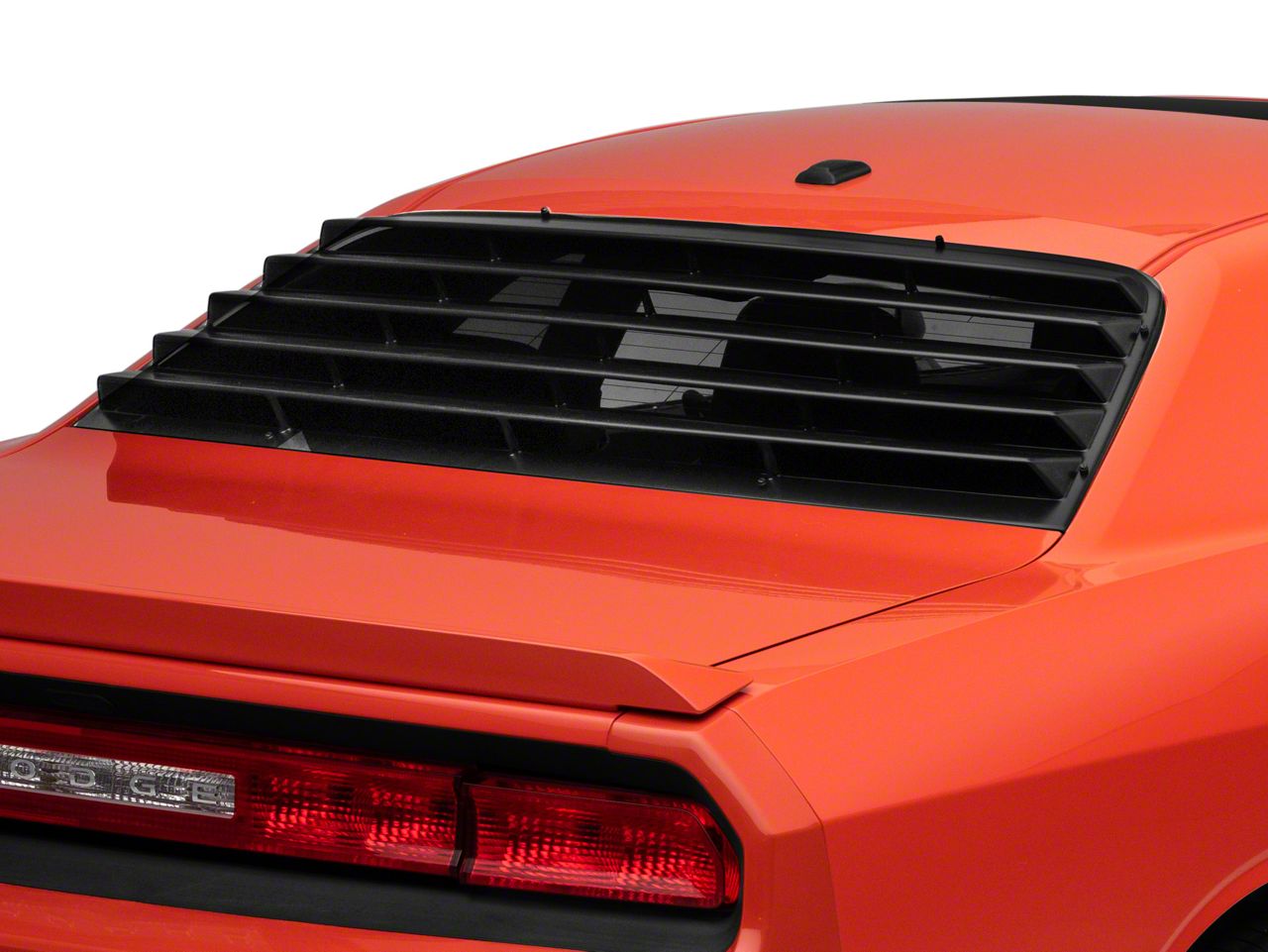 dodge challenger back window louvers