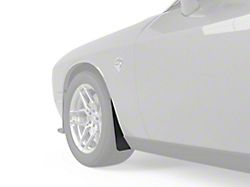 Mud Flaps; Front and Rear; Dry Carbon Fiber (15-22 Hellcat, Excluding Widebody)