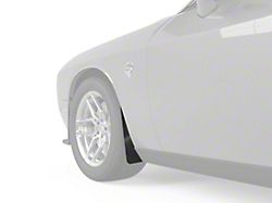 Mud Flaps; Front and Rear; Gloss Carbon Fiber (15-22 Hellcat, Excluding Widebody)