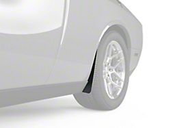 Mud Flaps; Rear; Dry Carbon Fiber (15-22 Challenger Hellcat, Excluding Widebody)