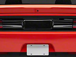 Rear Center Section Tail Light Cover; Smoked (15-23 Challenger)