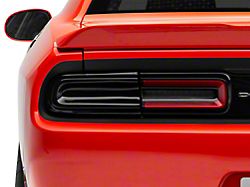 Tail Light Covers; Smoked (15-22 Challenger)