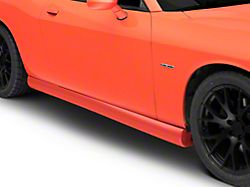 ABS Side Skirts; Pre-Painted (08-22 Challenger)