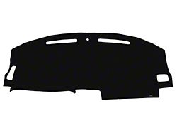 Custom Fit Dash Cover; Velour Black (08-14 Challenger)