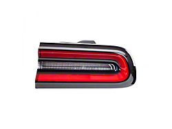 CAPA Replacement Outer Tail Light; Black Housing; Red/Clear Lens; Passenger Side (08-14 Challenger)