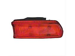 Outer Tail Light; Chrome Housing; Red Lens; Passenger Side; Replacement Part (08-14 Challenger)