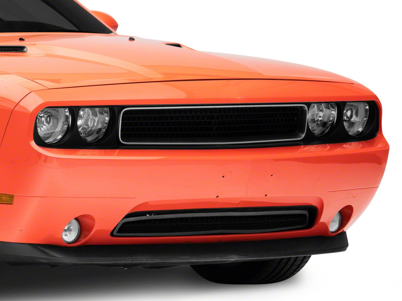 SpeedForm Challenger Modern Billet Mesh Lower Grille; Black CH4897 (11 ...