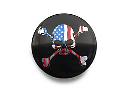 MP Concepts Center Cap Kit for Factory Wheels; American Skull (15-22 Challenger)