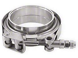 Mishimoto V-Band Clamp; Stainless Steel; 2.50-Inch (Universal; Some Adaptation May Be Required)