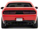 Centa VR2 Rear Diffuser; Matte Black (08-23 Challenger)