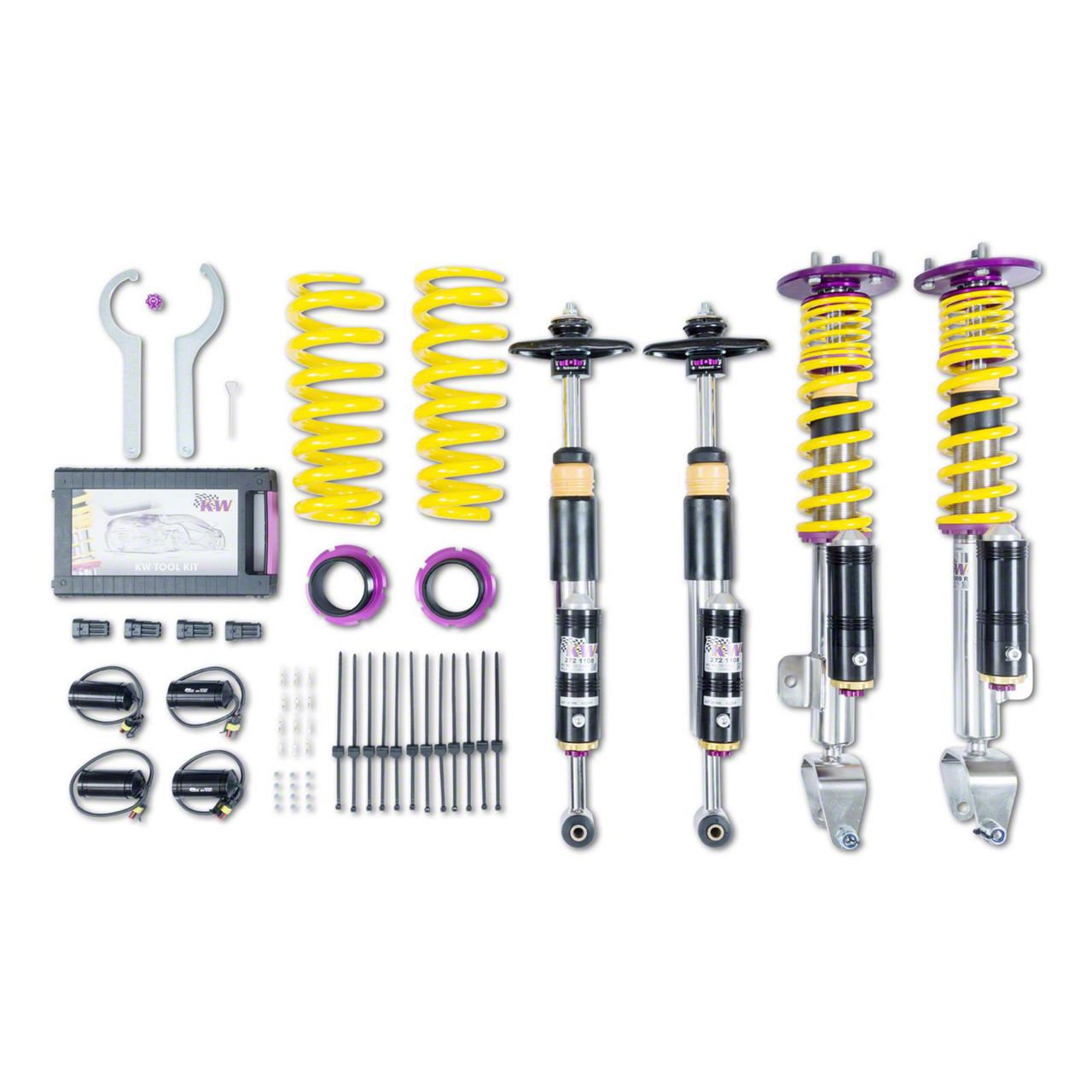 KW Suspension Challenger V4 Coil-Over Kit 3A728003 (15-22 Challenger ...