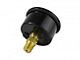 Grams Performance 0-120 PSI Fuel Pressure Gauge; Black (Universal; Some Adaptation May Be Required)