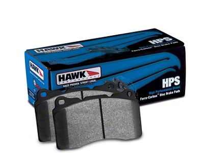 Hawk Performance HPS Brake Pads; Front Pair (12-13 Jeep Grand Cherokee WK2 SRT8; 14-21 Jeep Grand Cherokee WK2 SRT)