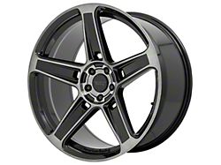 American Racing HELLION Gloss Black with Gray Tint Wheel; 20x9.5 (11-22 RWD Charger)