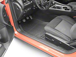 TruShield Precision Molded Front Floor Liners; Black (15-22 Challenger)