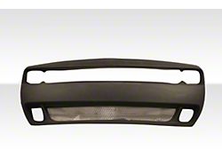 Hellcat Style Front Bumper; Unpainted (15-22 Challenger, Excluding Widebody)