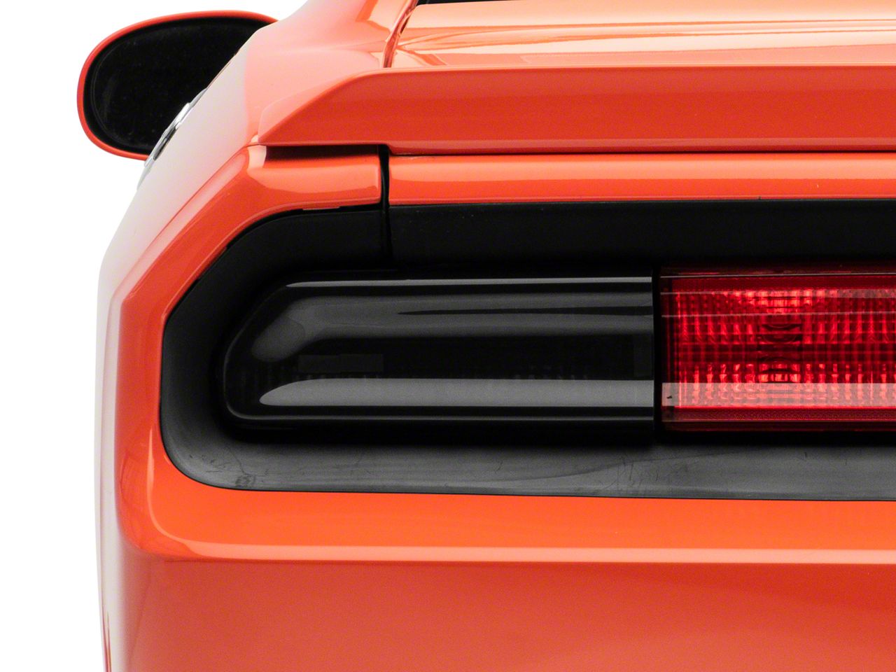 SpeedForm Challenger Tail Light Covers; Smoked CH8562 (0814 Challenger