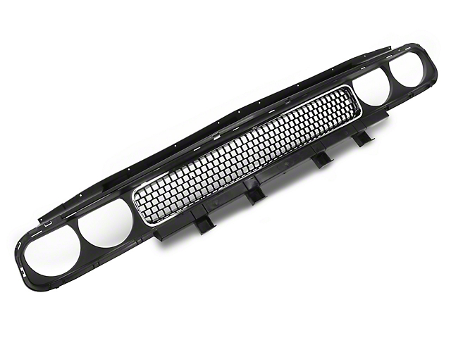 Mesh Upper Replacement Grille; Black (08-14 All)