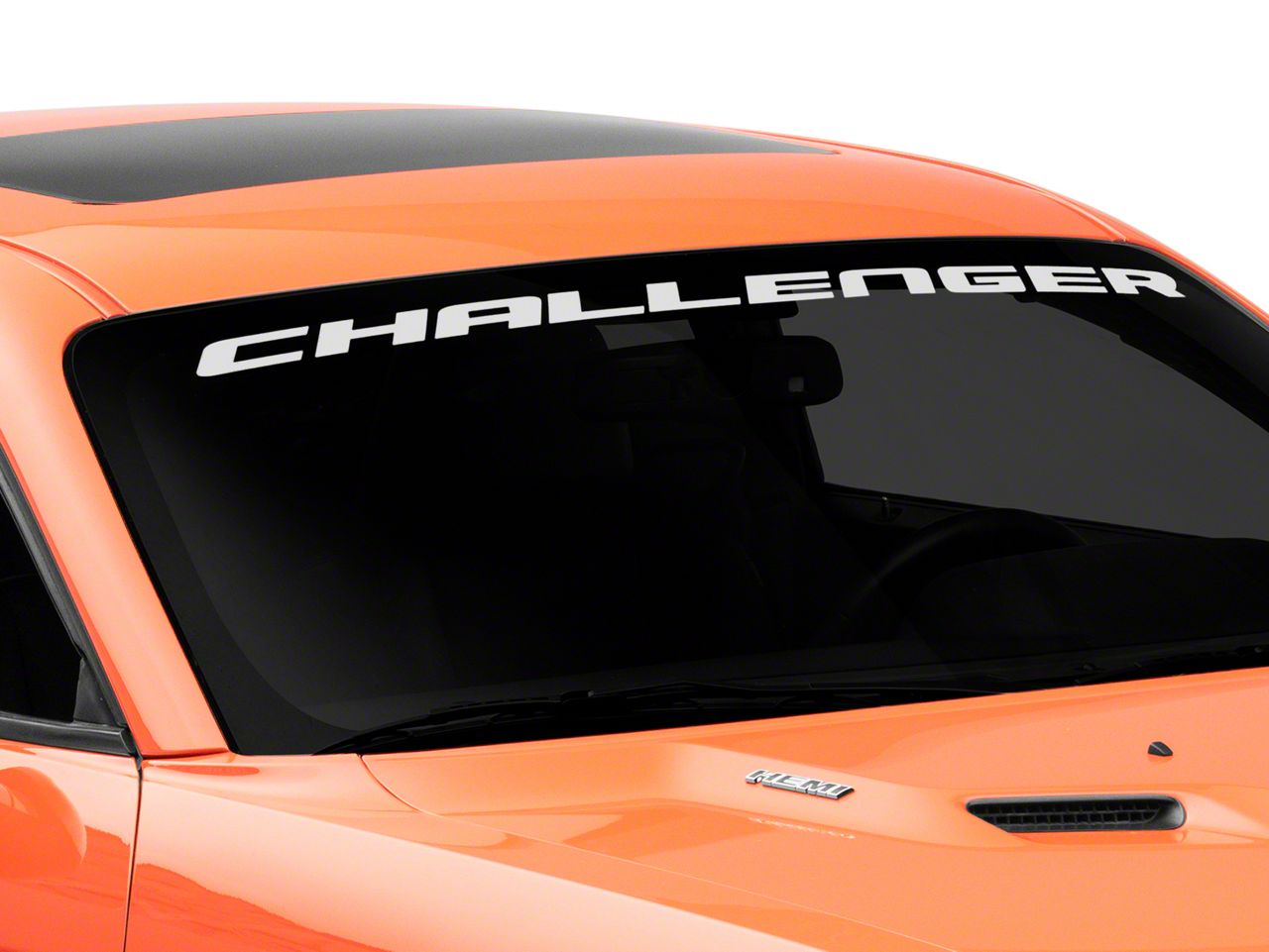 Officially Licensed Mopar Challenger Challenger Windshield Banner Frosted Ch9599 08 13
