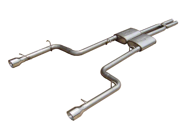 Pypes Violator Cat-Back Exhaust with Polished Tips (06-10 3.5L Charger)