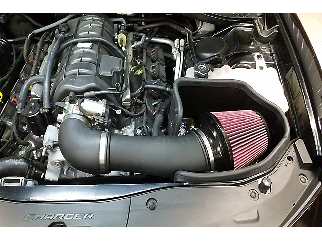 JLT Series 2 Cold Air Intake with Red Oiled Filter (11-22 5.7L HEMI Charger)