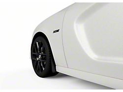 Mud Flaps; Front and Rear; Matte Black (15-22 Charger, Excluding Widebody)